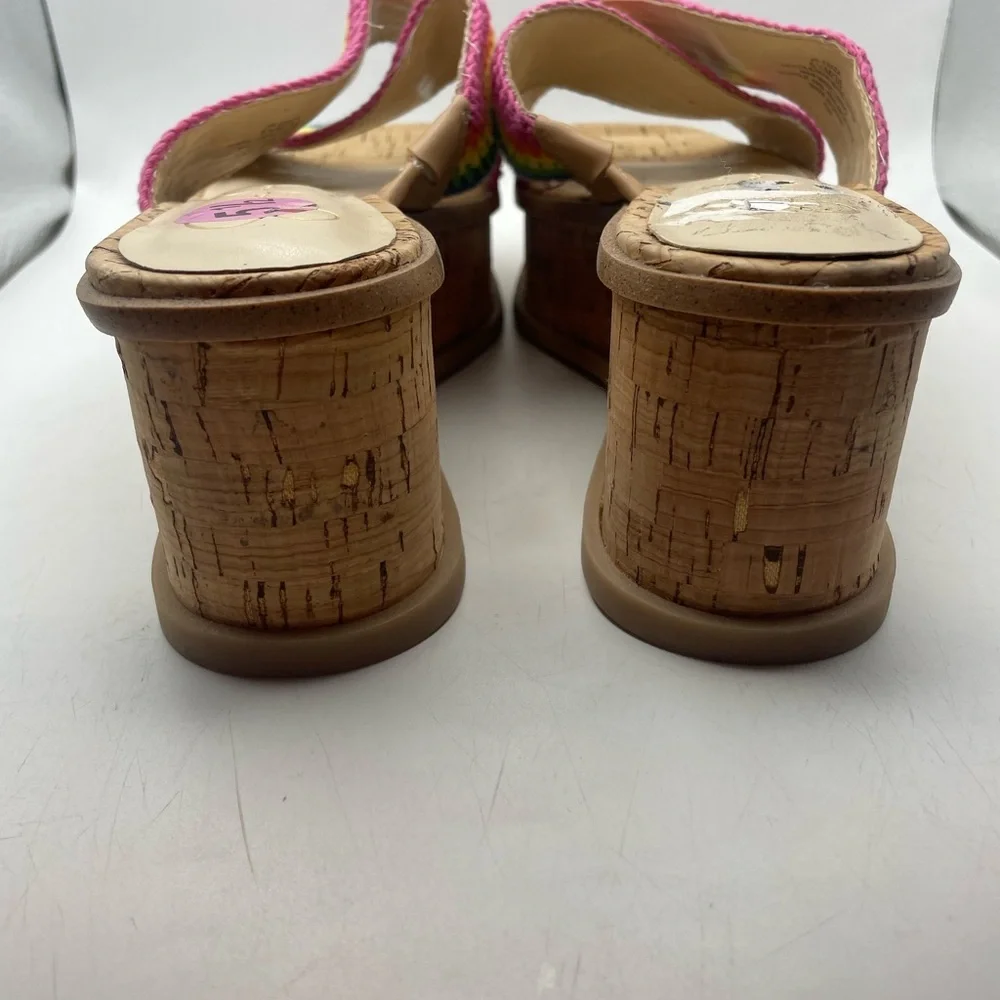 Jessica Simpson women’s cork Platform Sandals size 5.5